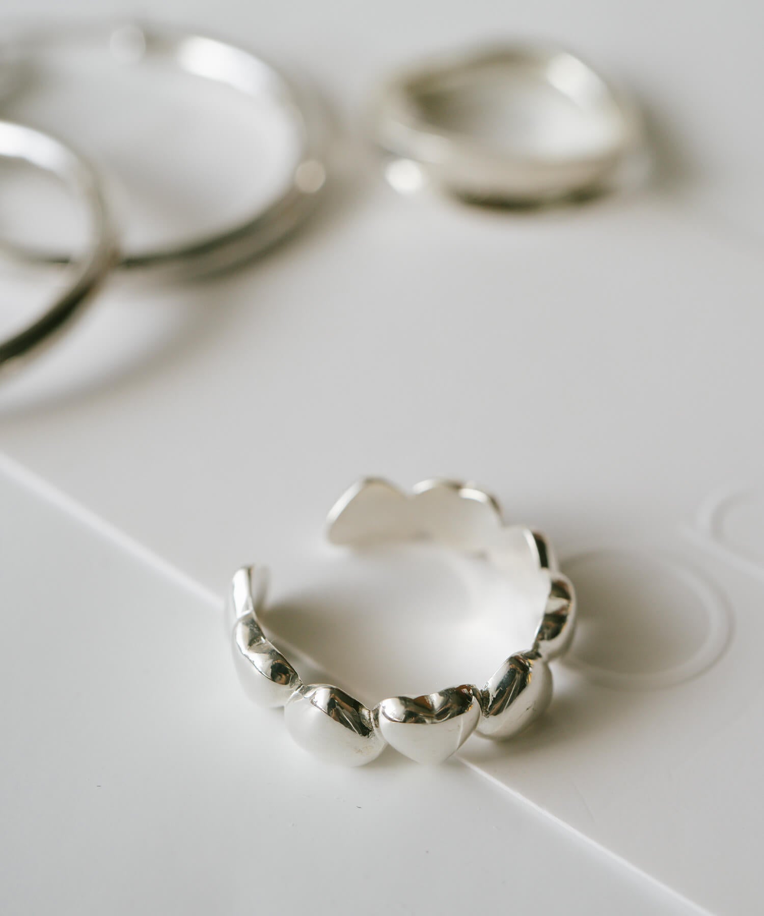 Plump Heart Link Ring | SYDAN-ALT