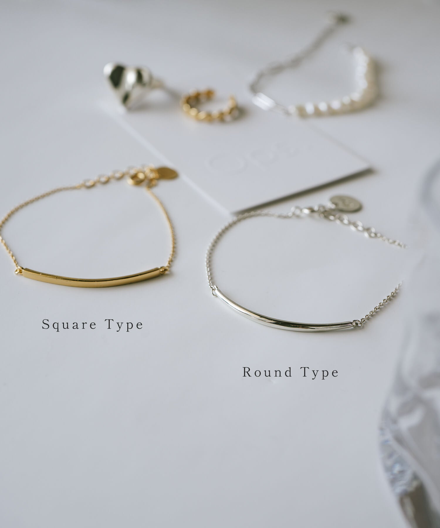 18K Gold Plated Sterling Silver Minimal Skinny Bar Bracelet | TIGO