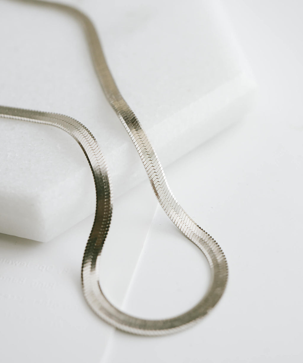 3mm Herringbone Necklace | ITER