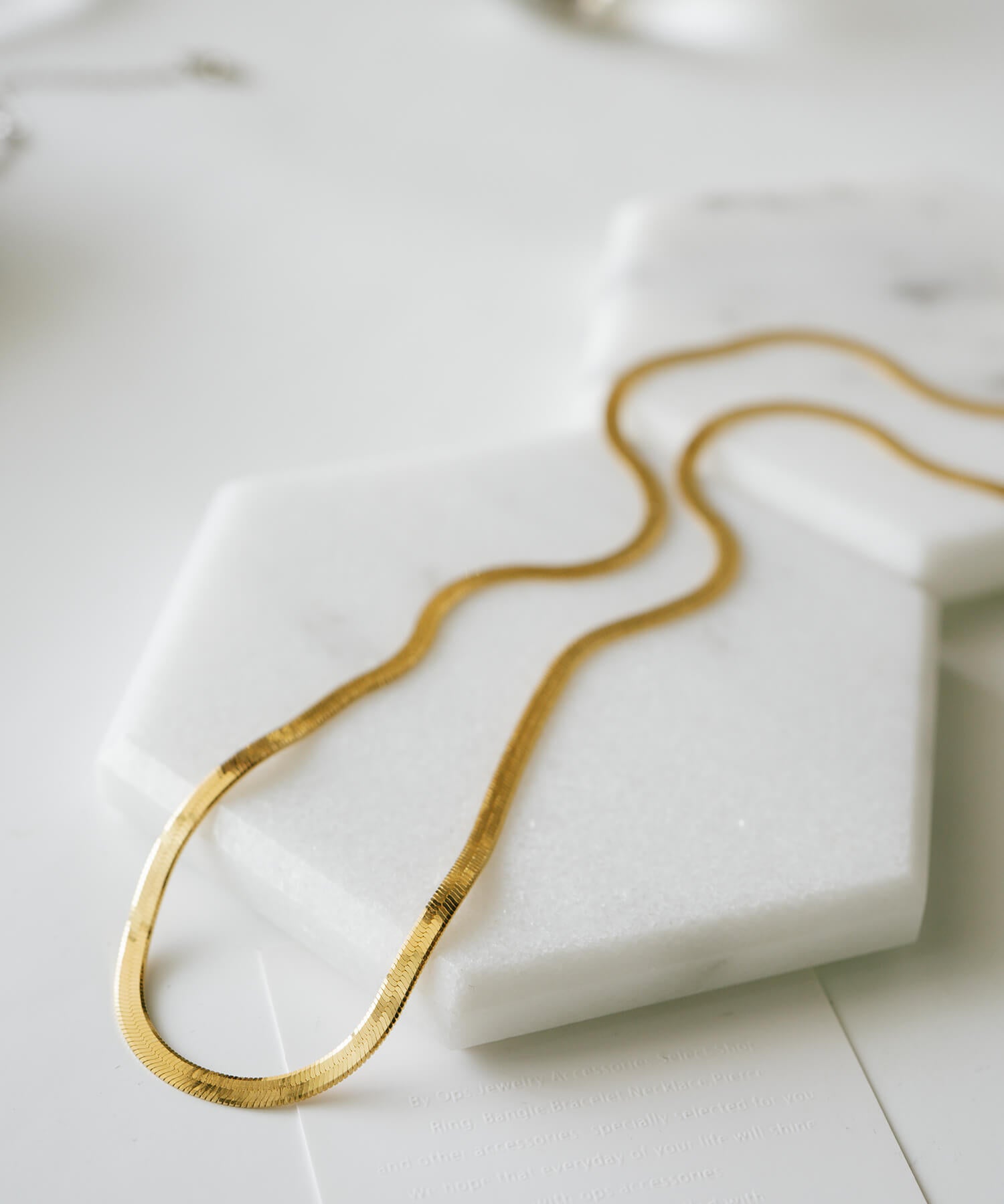 3mm Herringbone Necklace | ITER