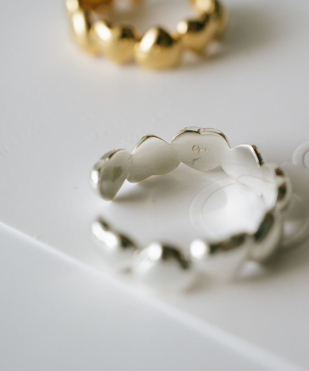 Plump Heart Link Ring | SYDAN-ALT