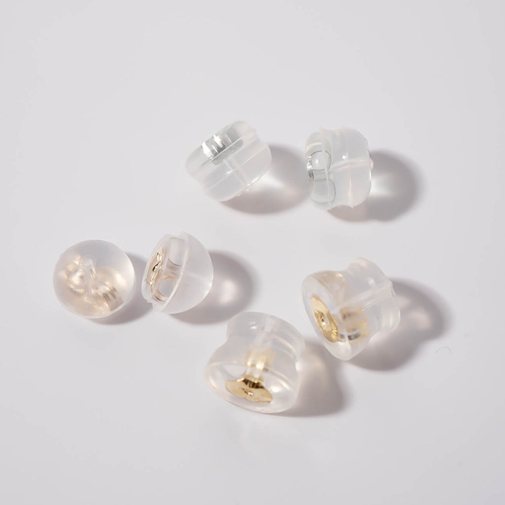 Anti-shedding Silicone Earring Findings | WLOCK-CATCH