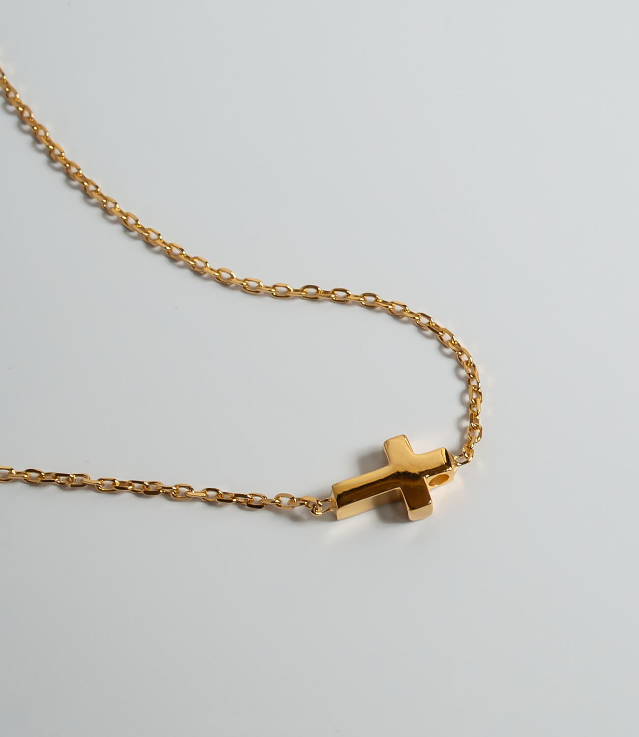 18K Gold Plated Sterling Silver Tiny Motif Necklace | ITIY