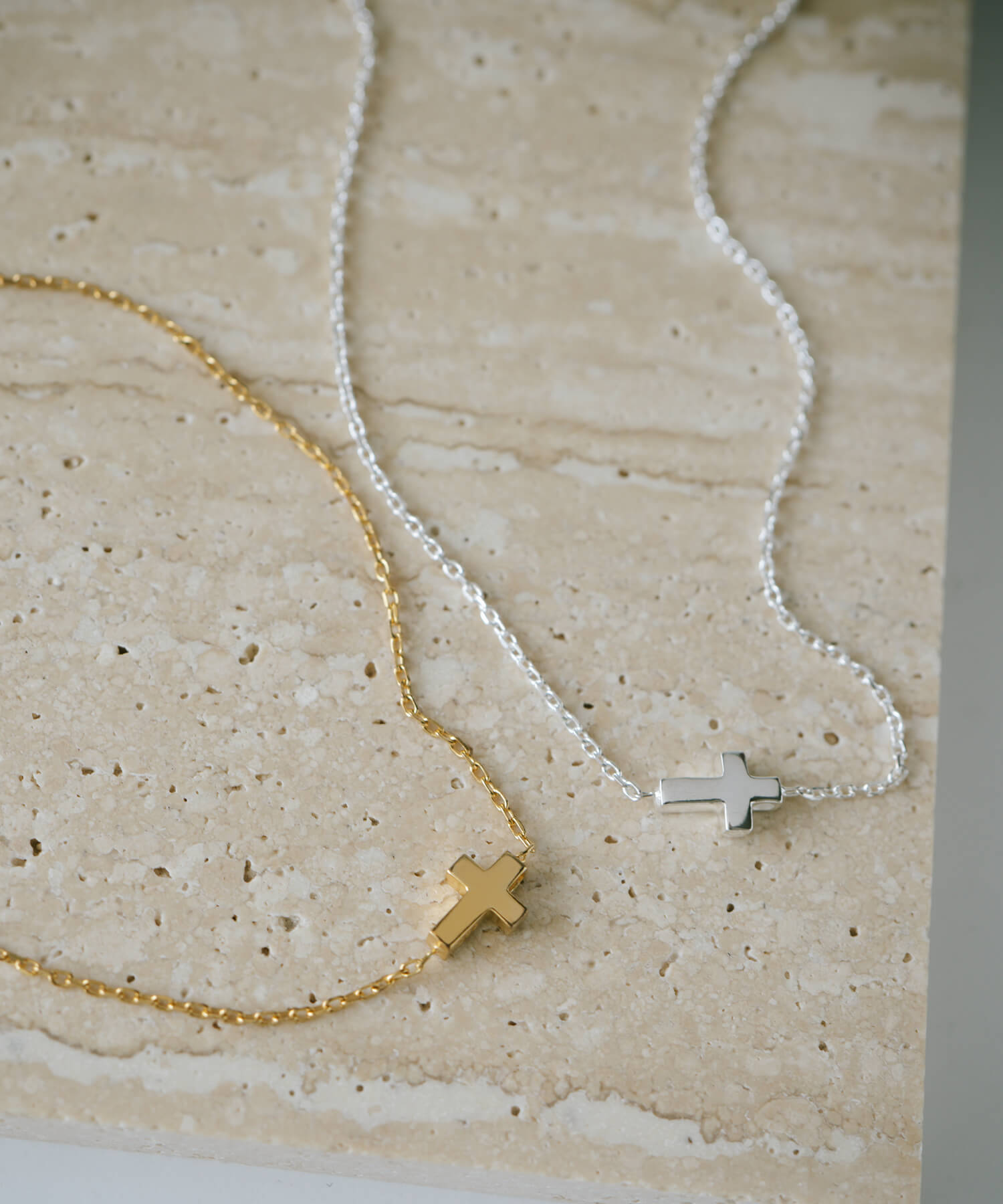 18K Gold Plated Sterling Silver Tiny Motif Necklace | ITIY
