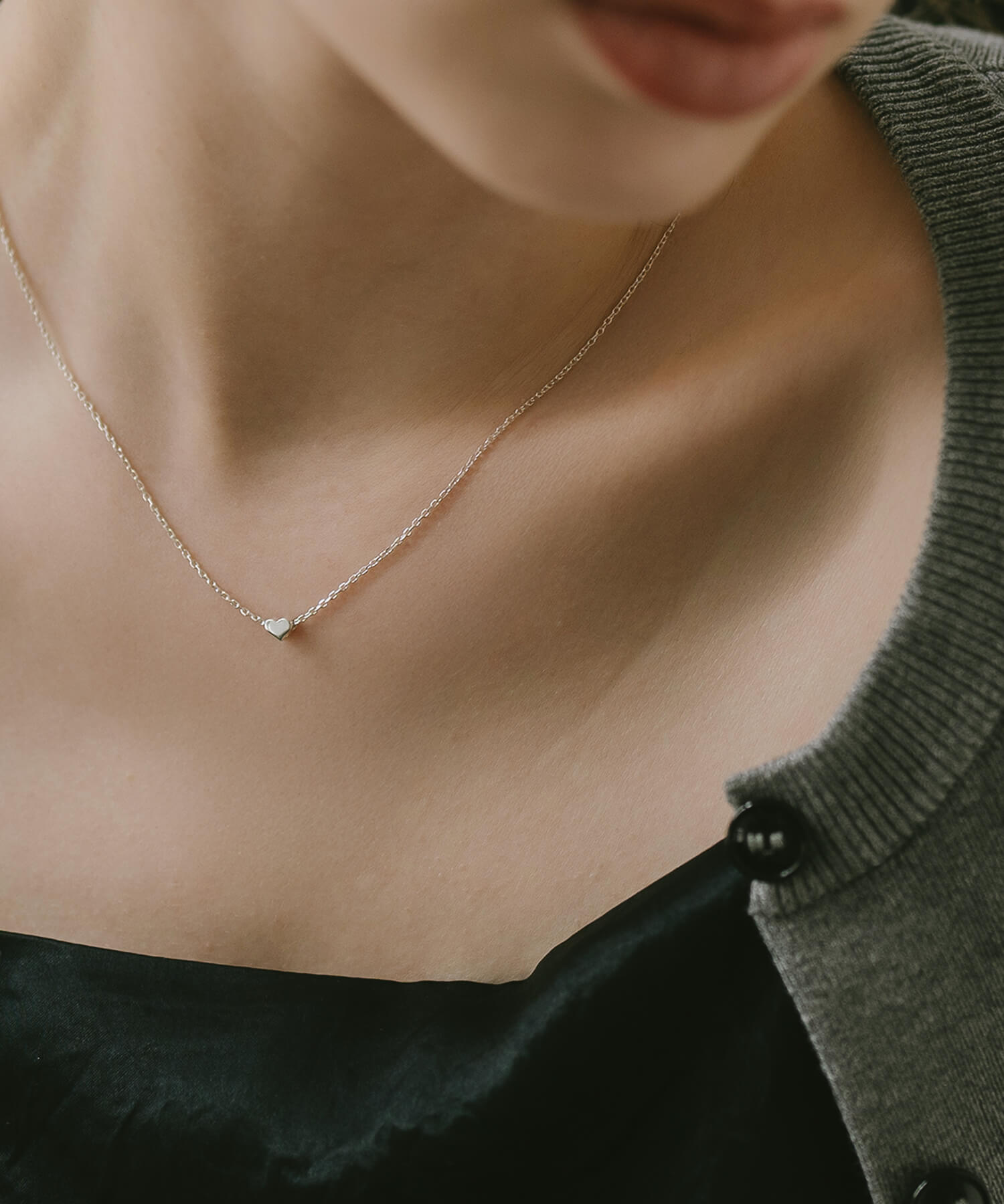 18K Gold Plated Sterling Silver Tiny Motif Necklace | ITIY