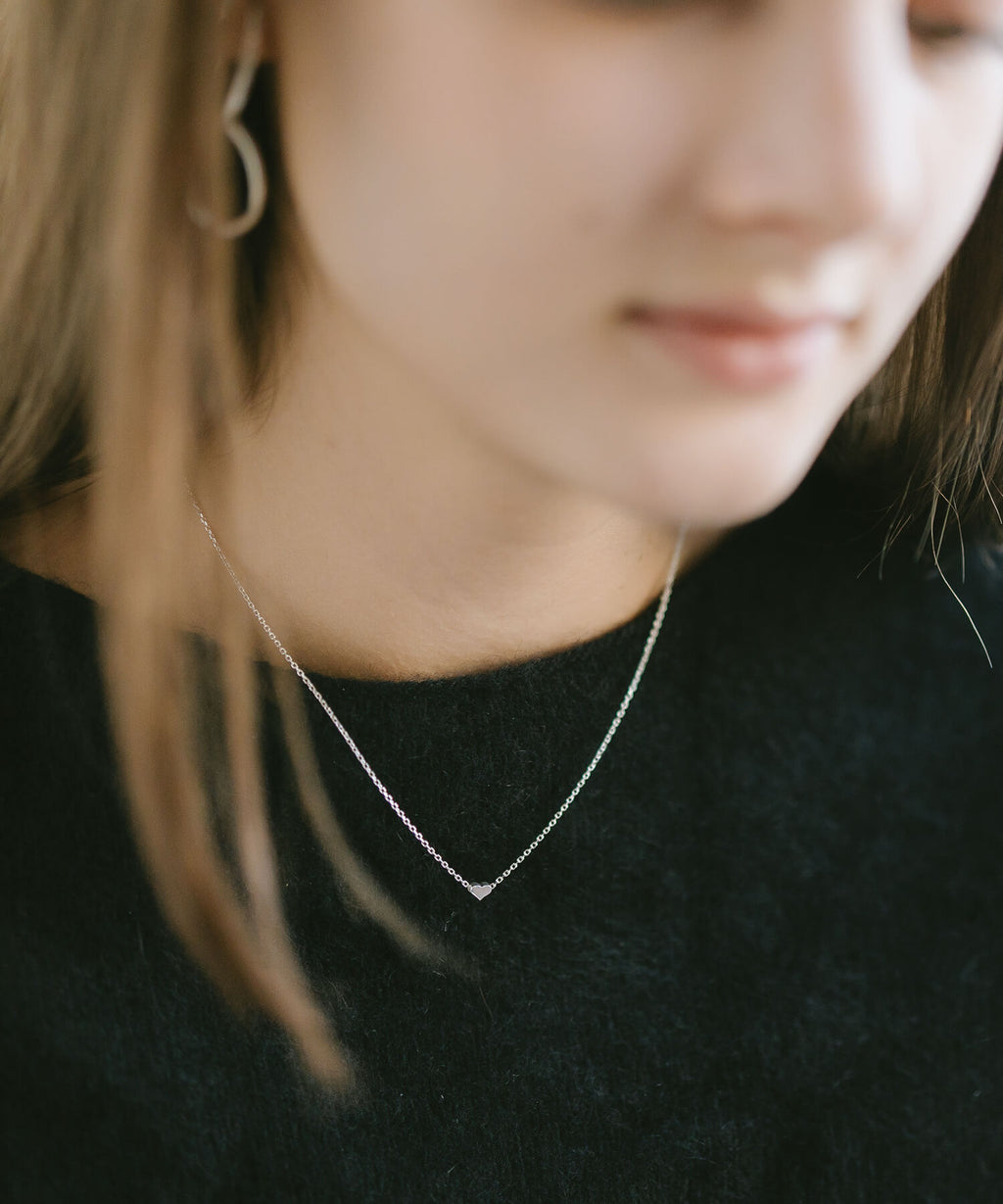 18K Gold Plated Sterling Silver Tiny Motif Necklace | ITIY