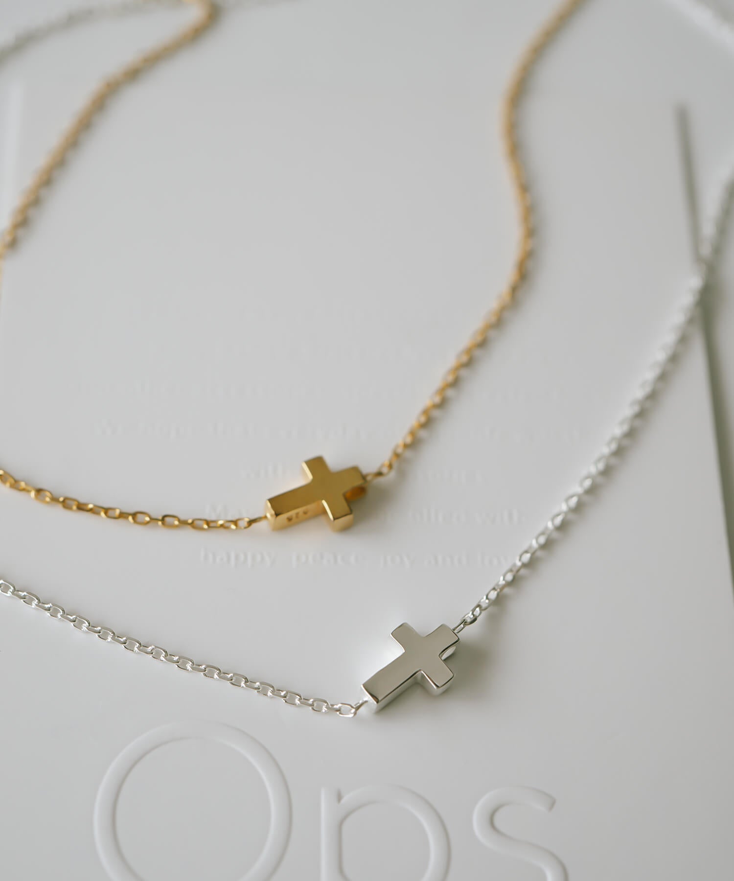 18K Gold Plated Sterling Silver Tiny Motif Necklace | ITIY