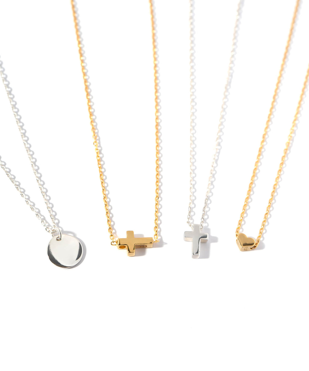 18K Gold Plated Sterling Silver Tiny Motif Necklace | ITIY
