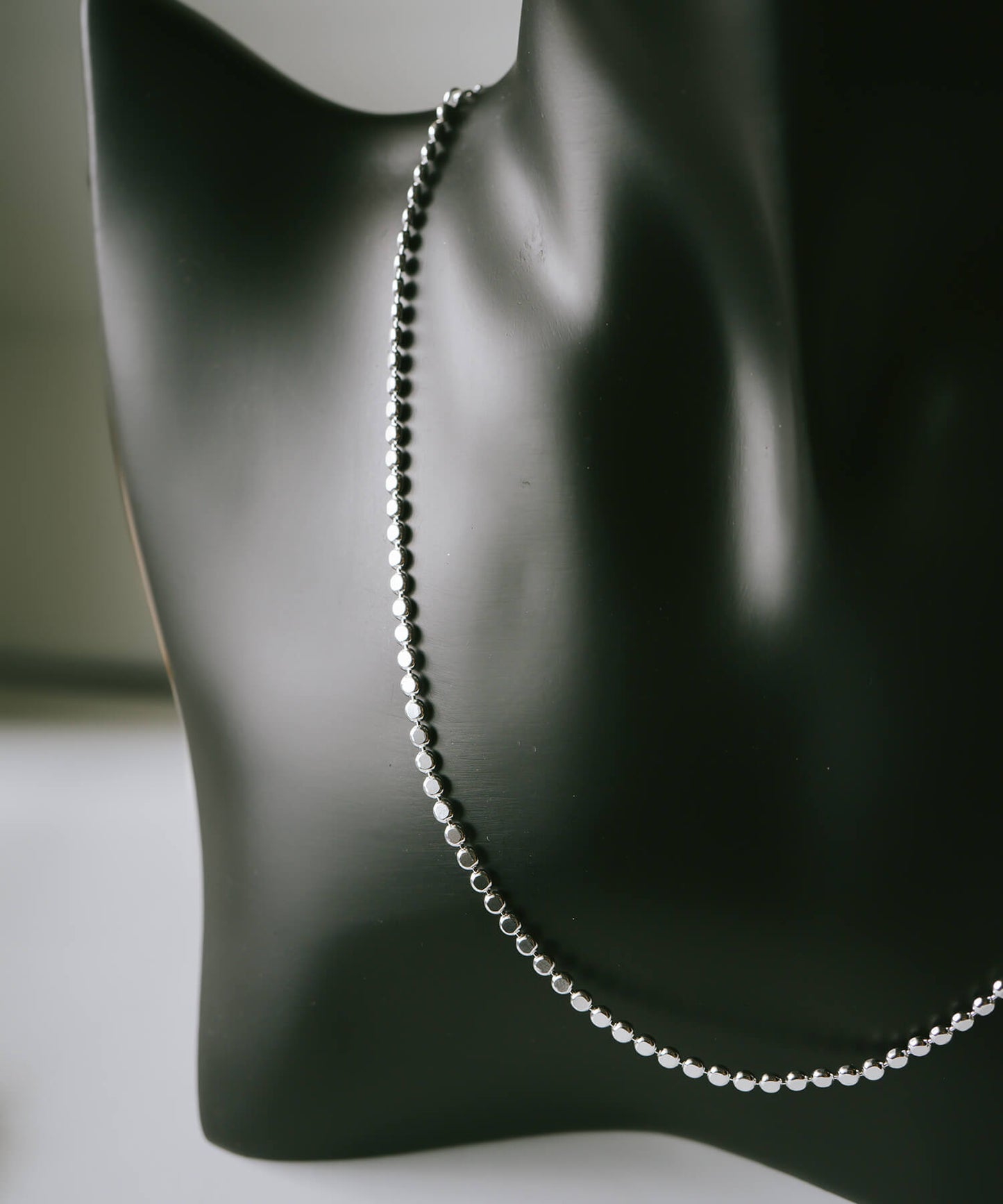 Silver925 Tiny Beads Necklace | KIVIA NECKLACE