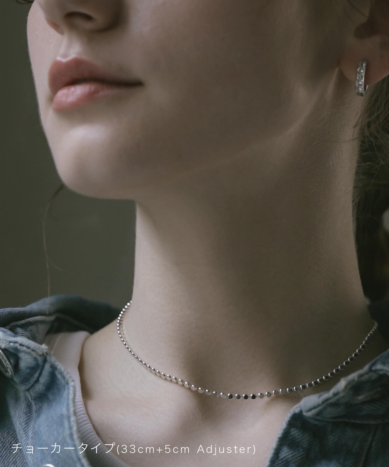 18K Gold Plated Sterling Silver Tiny Beads Necklace | KIVIA