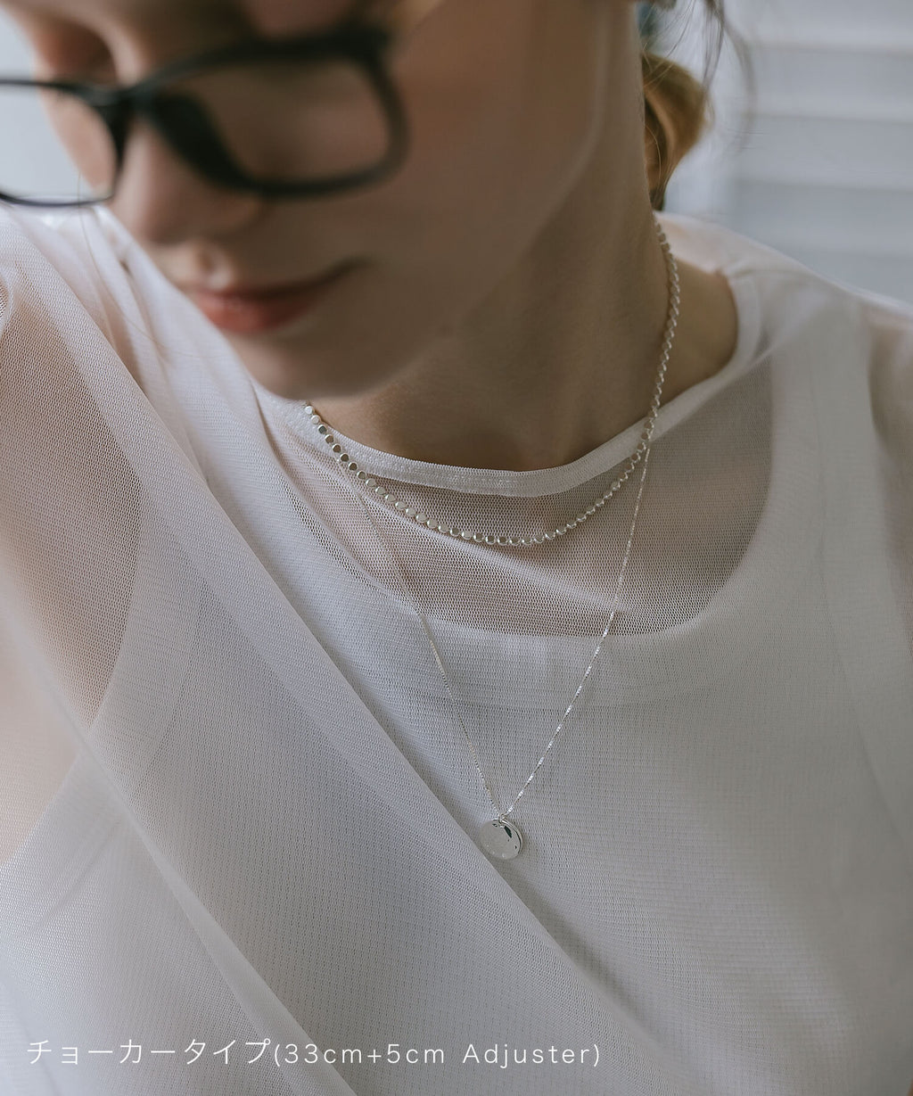 18K Gold Plated Sterling Silver Tiny Beads Necklace | KIVIA