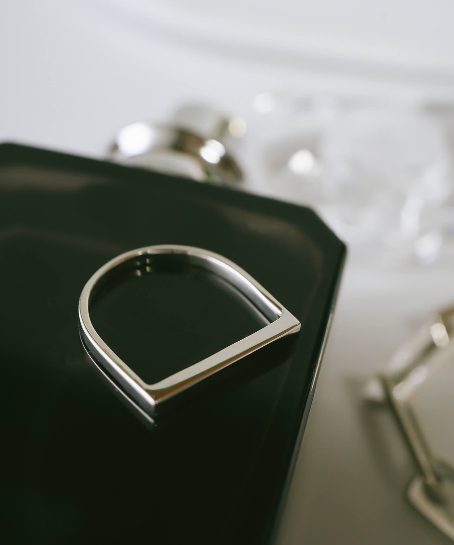 18K Gold Plated Sterling Silver Flat Top Ring | KOTOR