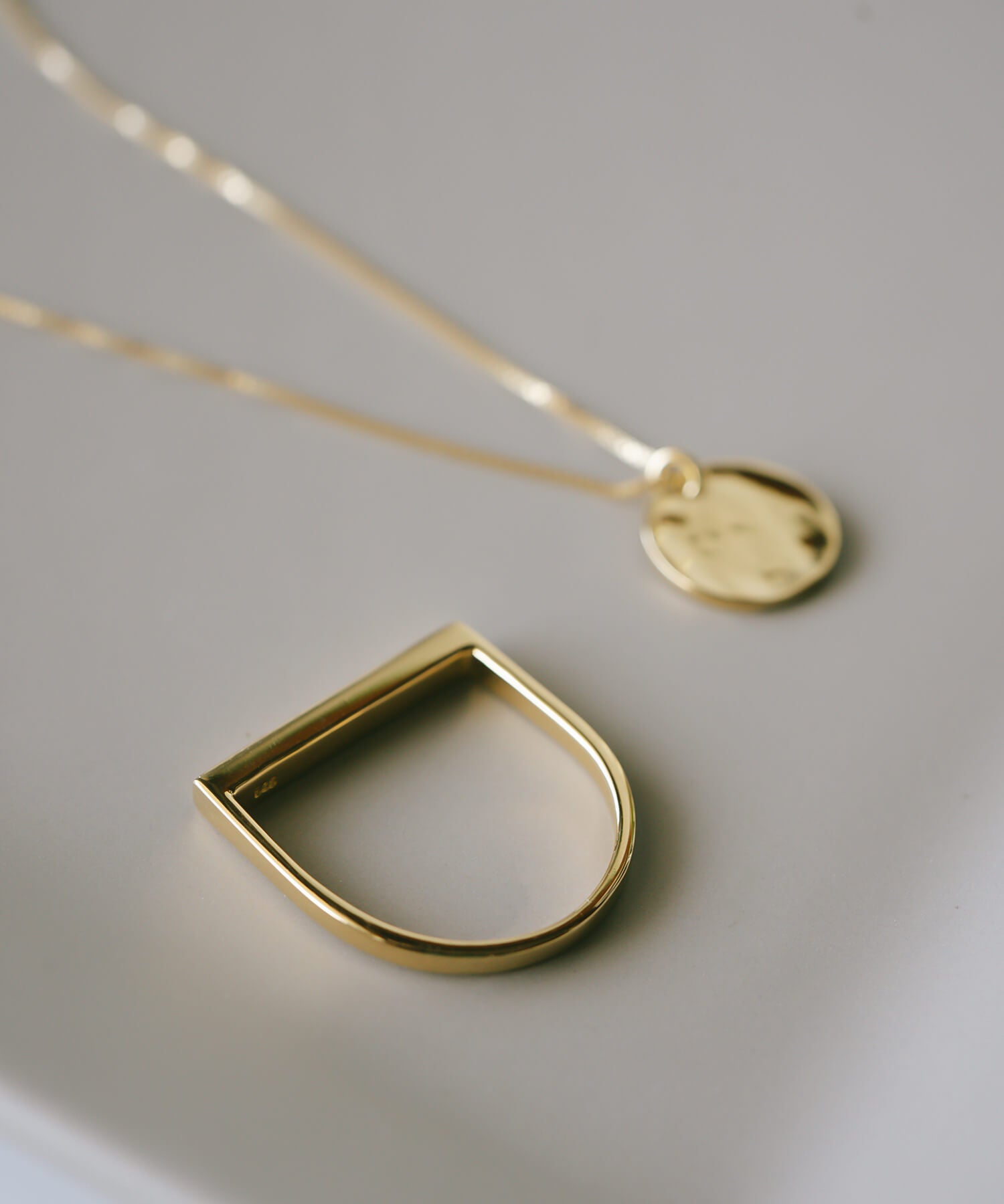 18K Gold Plated Sterling Silver Flat Top Ring | KOTOR