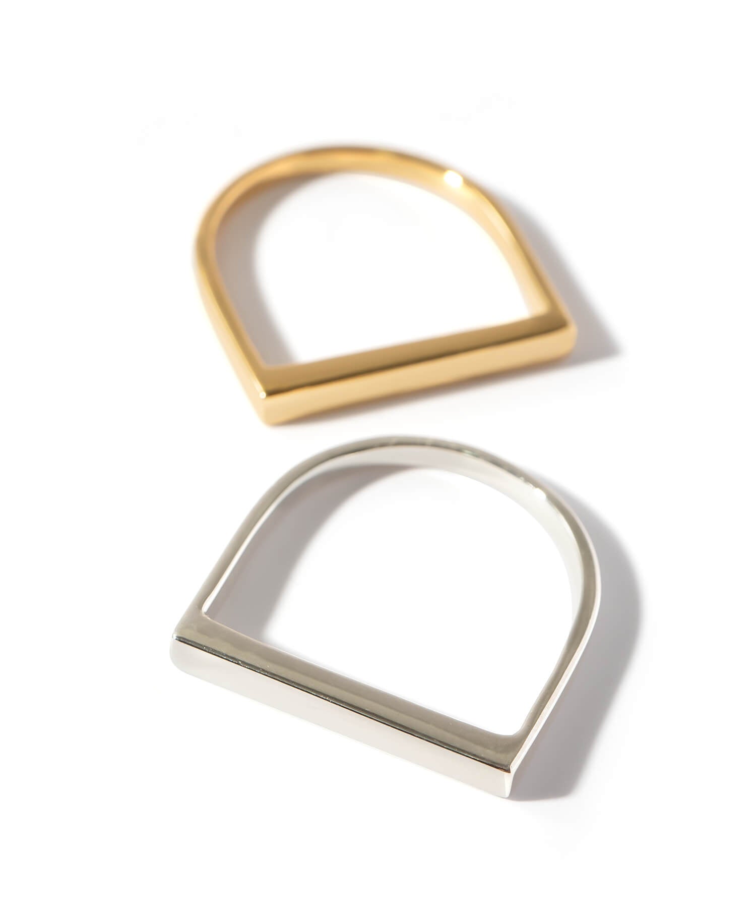 18K Gold Plated Sterling Silver Flat Top Ring | KOTOR