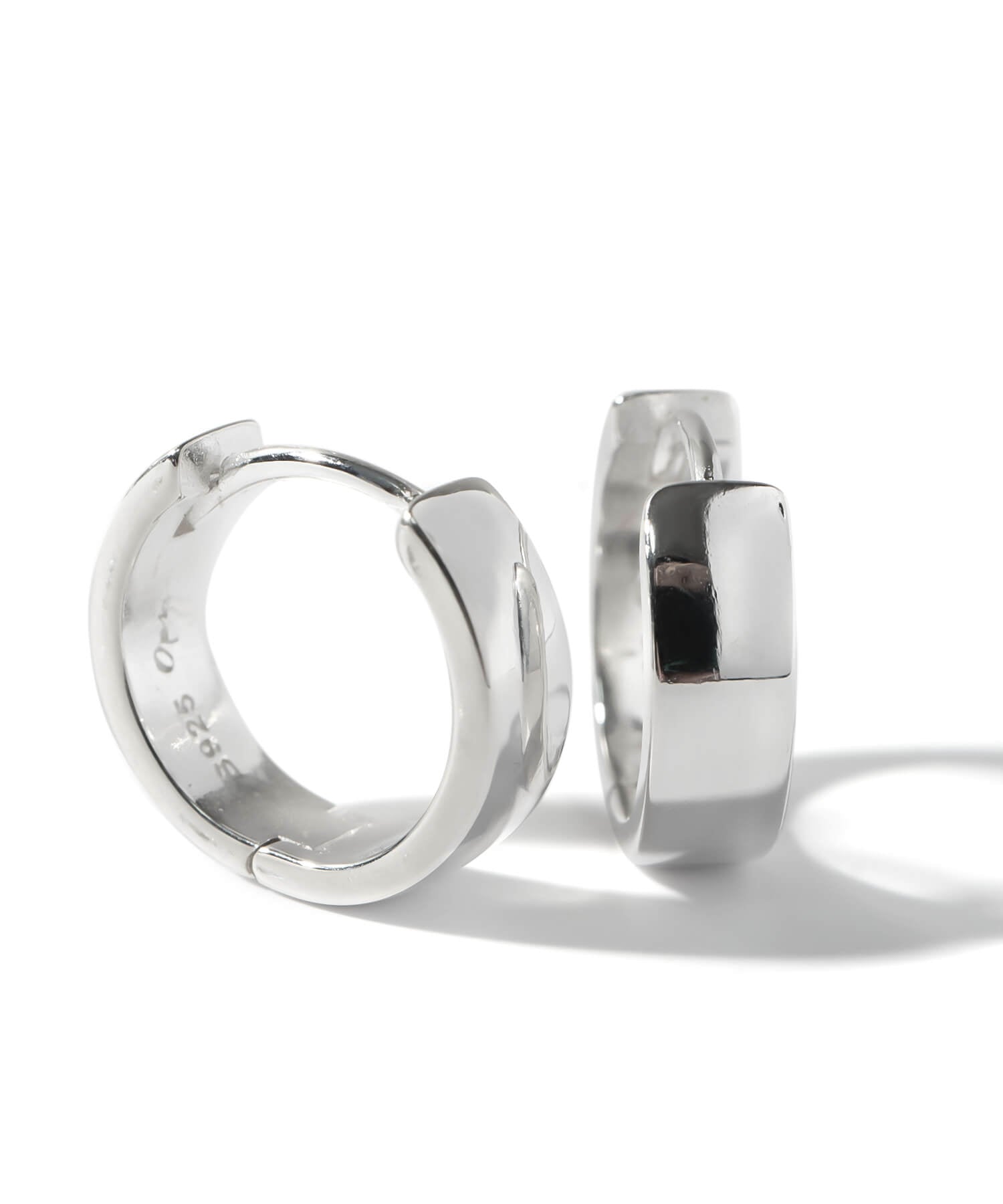 Classic Tiny Hoop Earrings | KYKLOS-FLAT HOOP