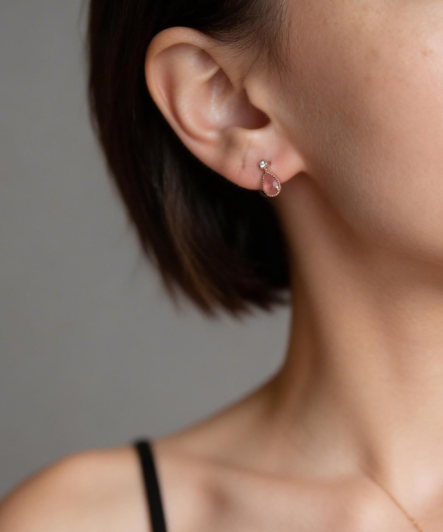 K10 Rhodochrosite Earrings | LADEW ROZEL