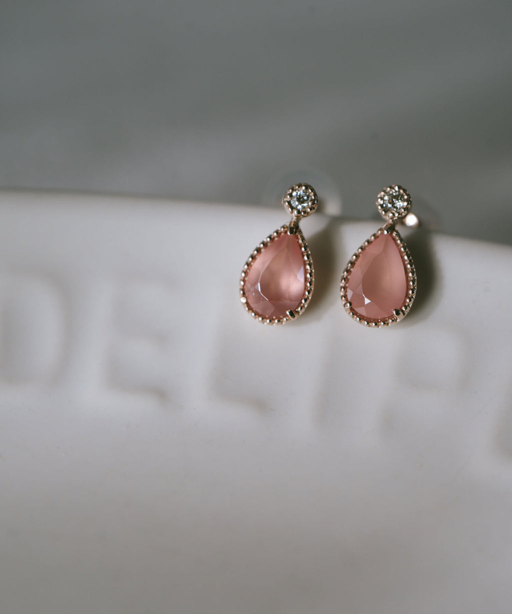 K10 Rhodochrosite Earrings | LADEW ROZEL
