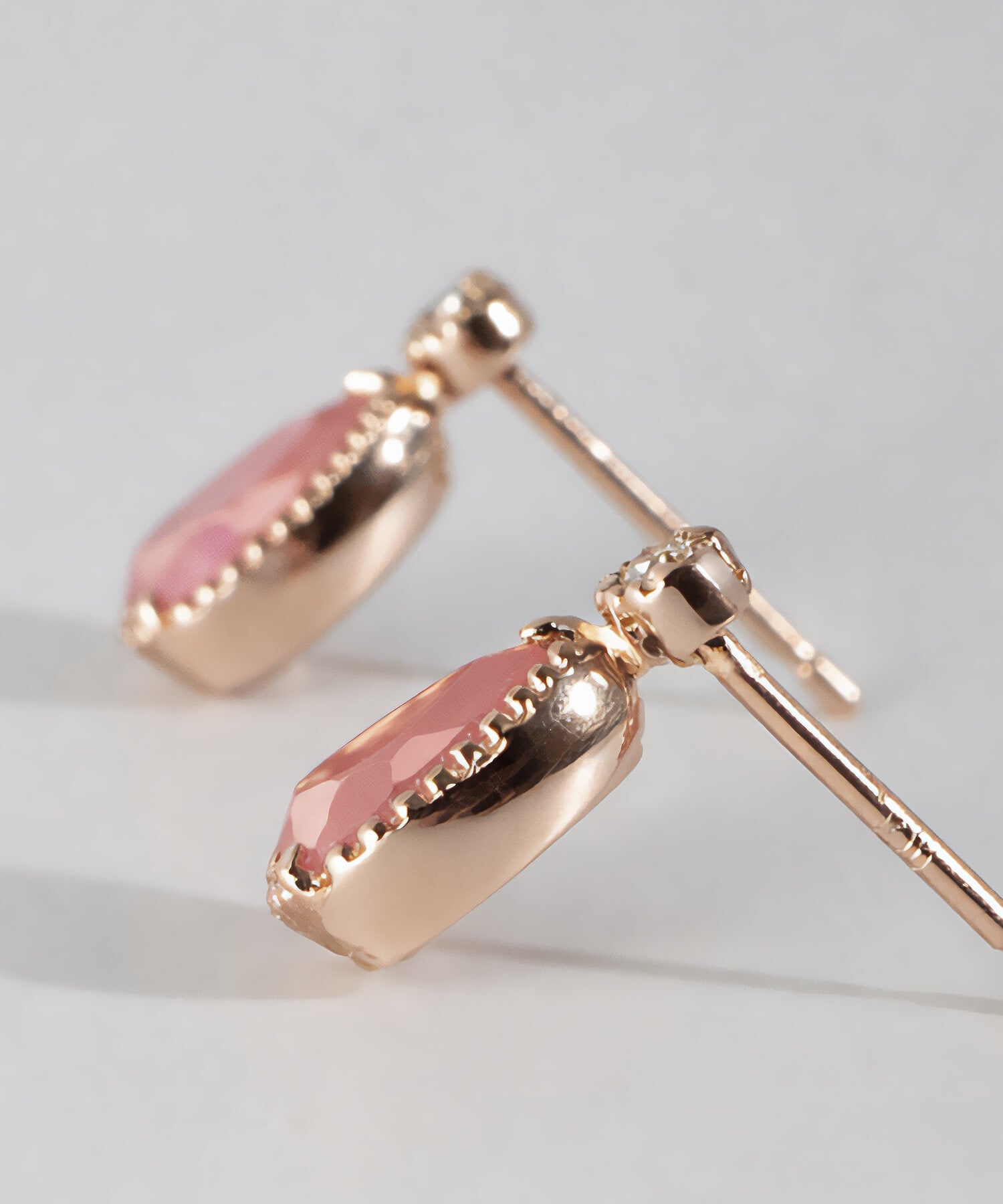 K10 Rhodochrosite Earrings | LADEW ROZEL