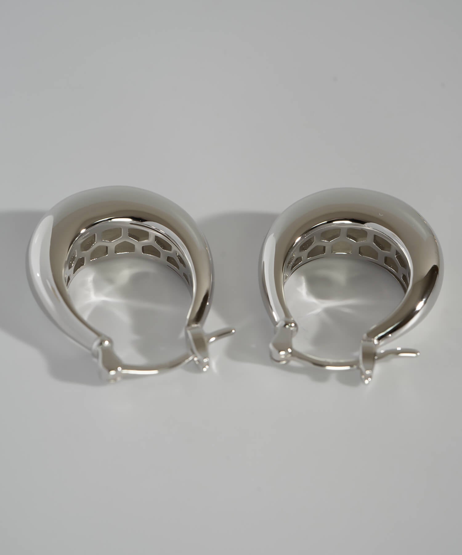18K Gold Plated Sterling Silver Dewcurve Earrings | LADEW-MIEL