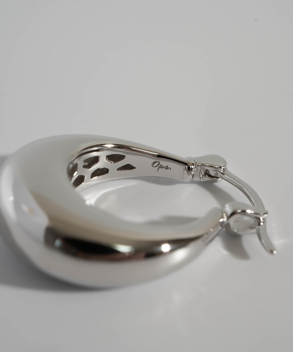 18K Gold Plated Sterling Silver Dewcurve Earrings | LADEW-MIEL
