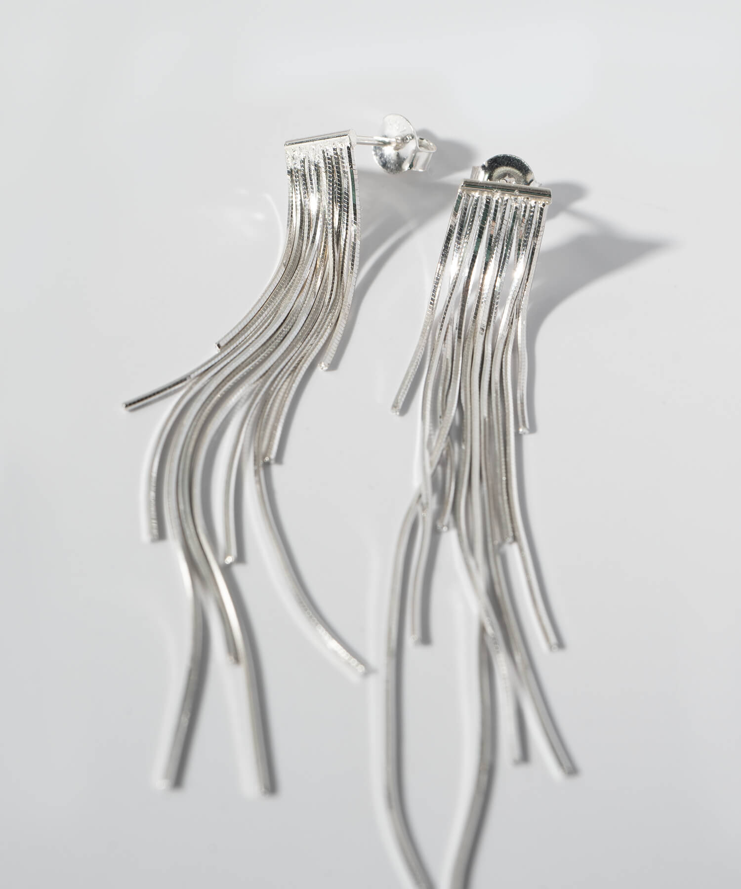 18K Gold Plated Sterling Silver Fringe Earrings | LARIA