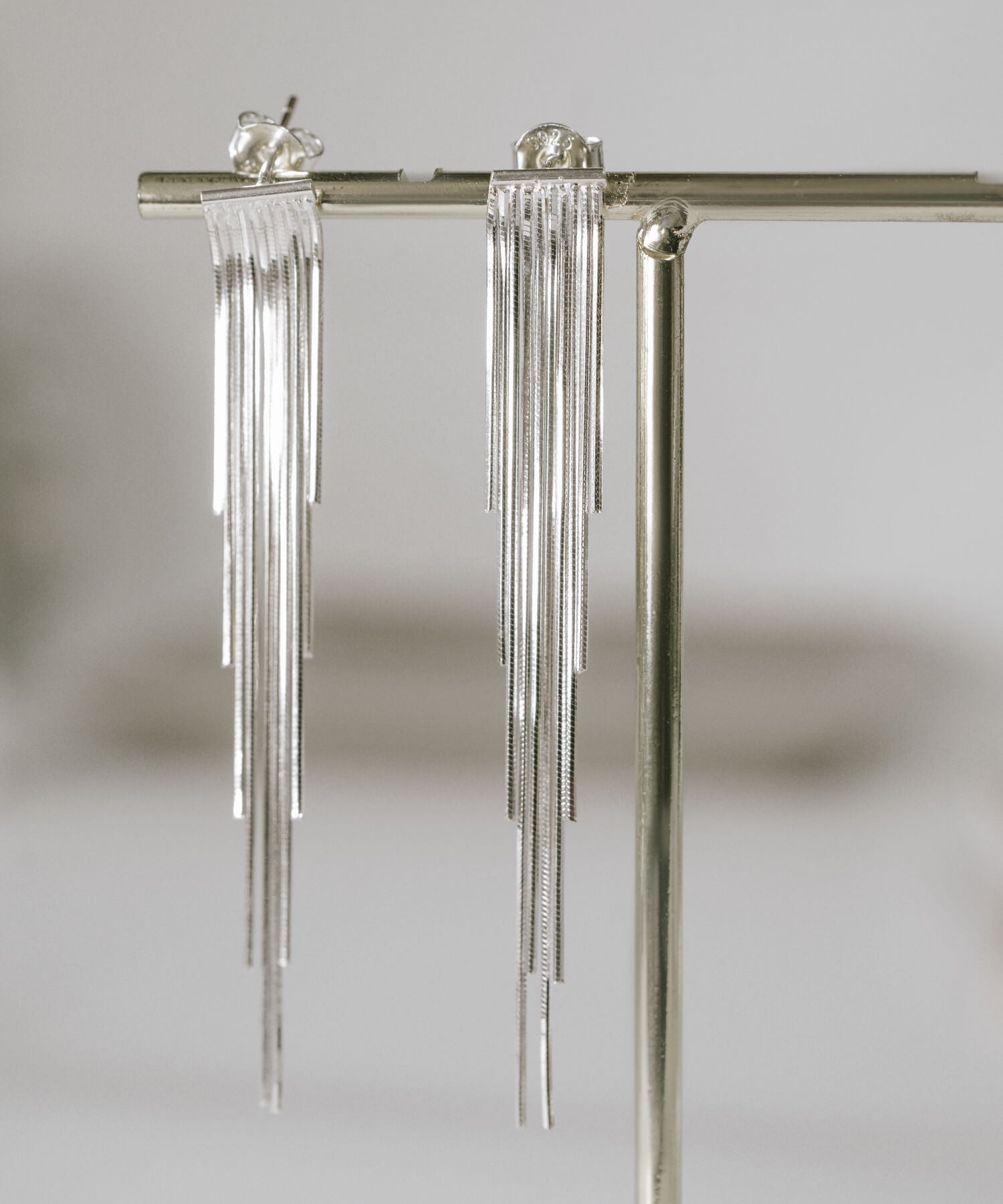 18K Gold Plated Sterling Silver Fringe Earrings | LARIA