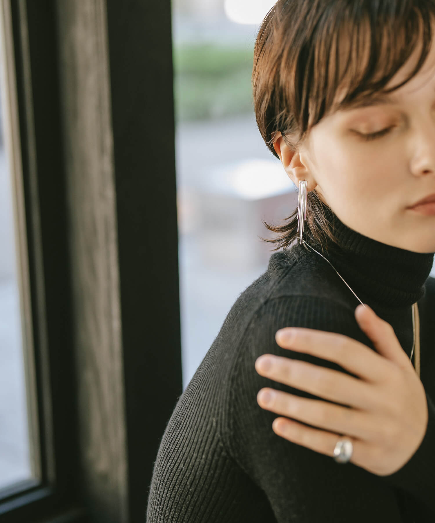 18K Gold Plated Sterling Silver Fringe Earrings | LARIA