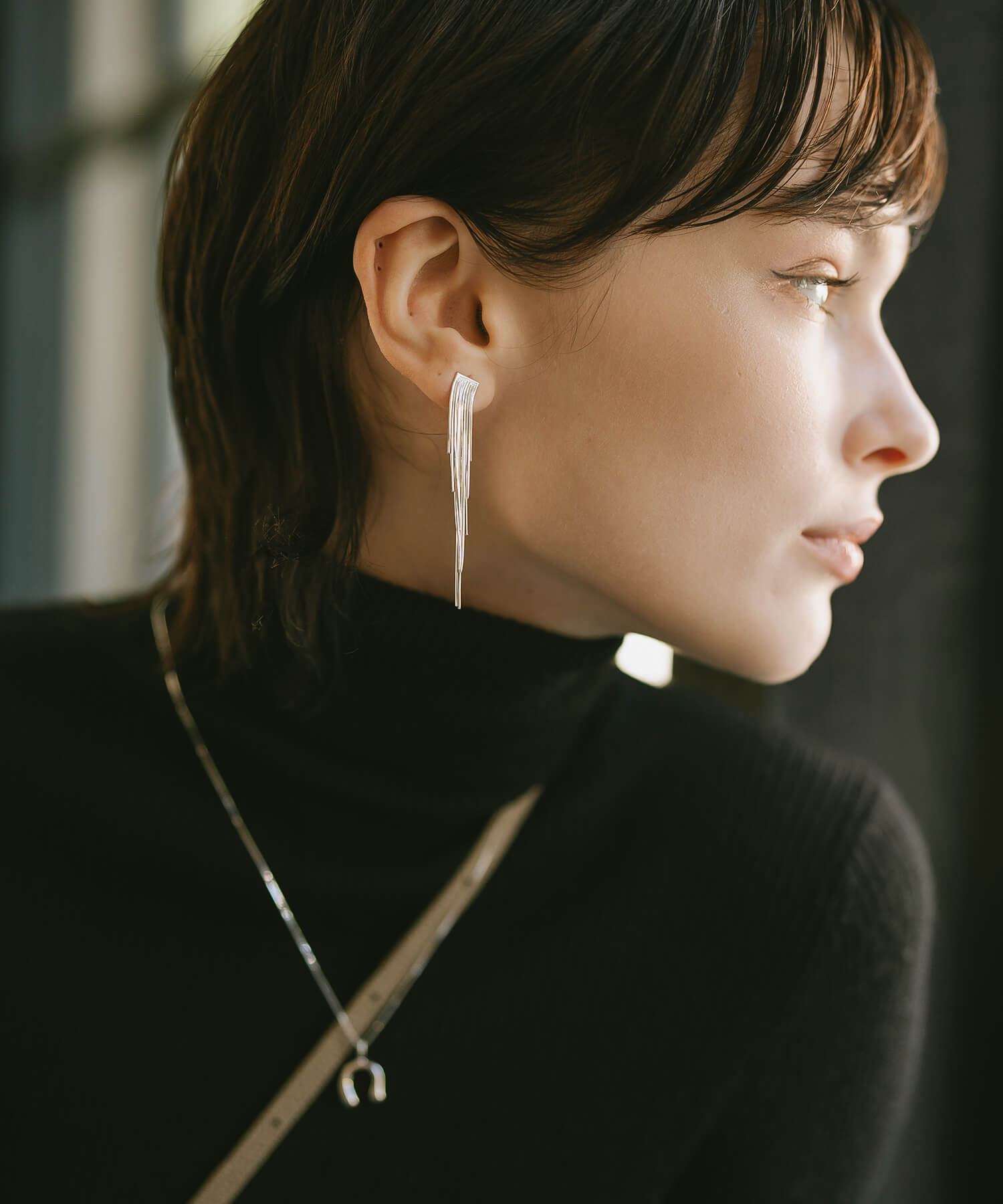 18K Gold Plated Sterling Silver Fringe Earrings | LARIA