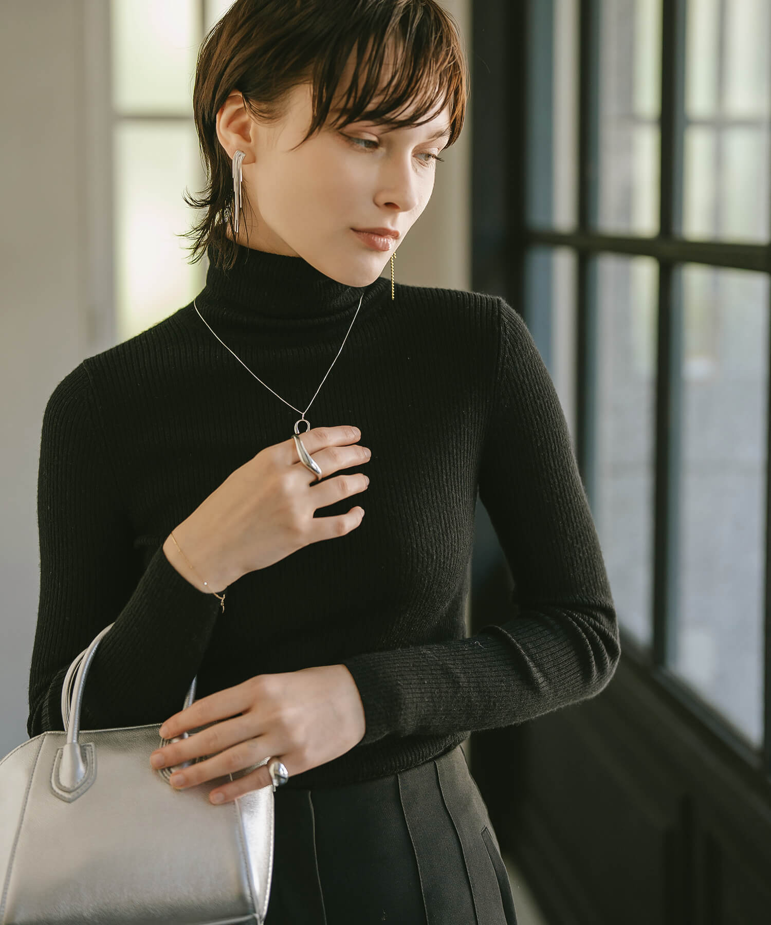 18K Gold Plated Sterling Silver Fringe Earrings | LARIA