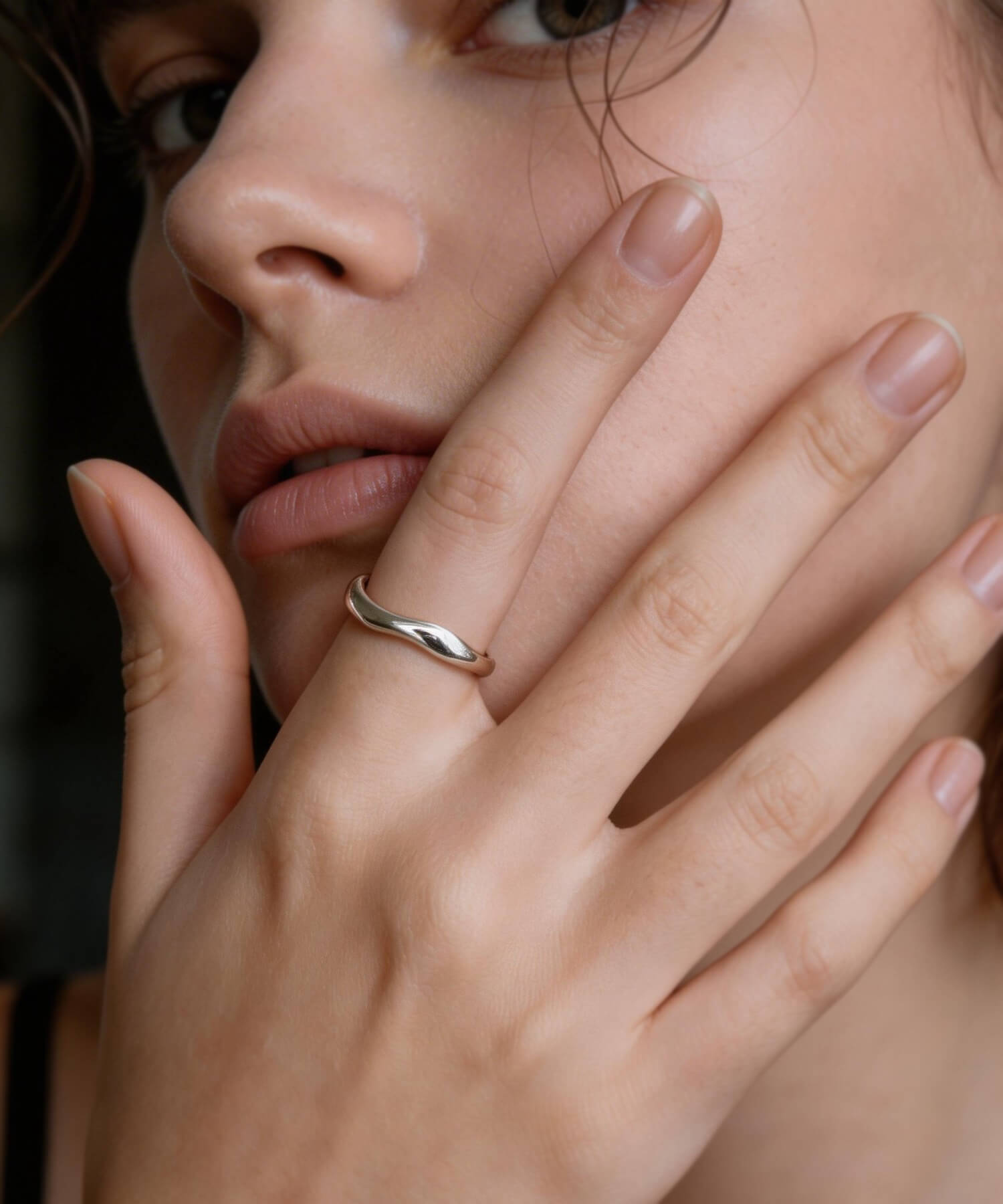 925 Sterling Silver Wave Ring | LOROC