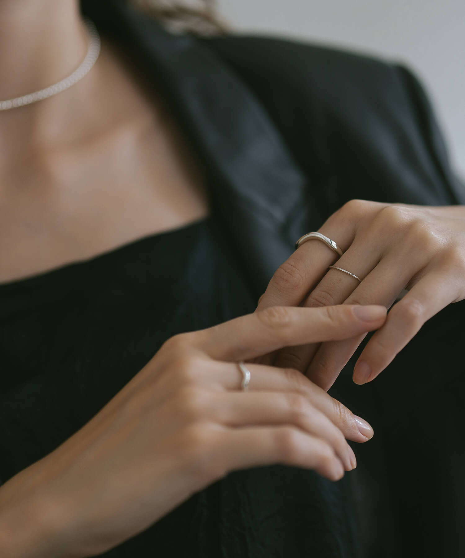 925 Sterling Silver Wave Ring | LOROC