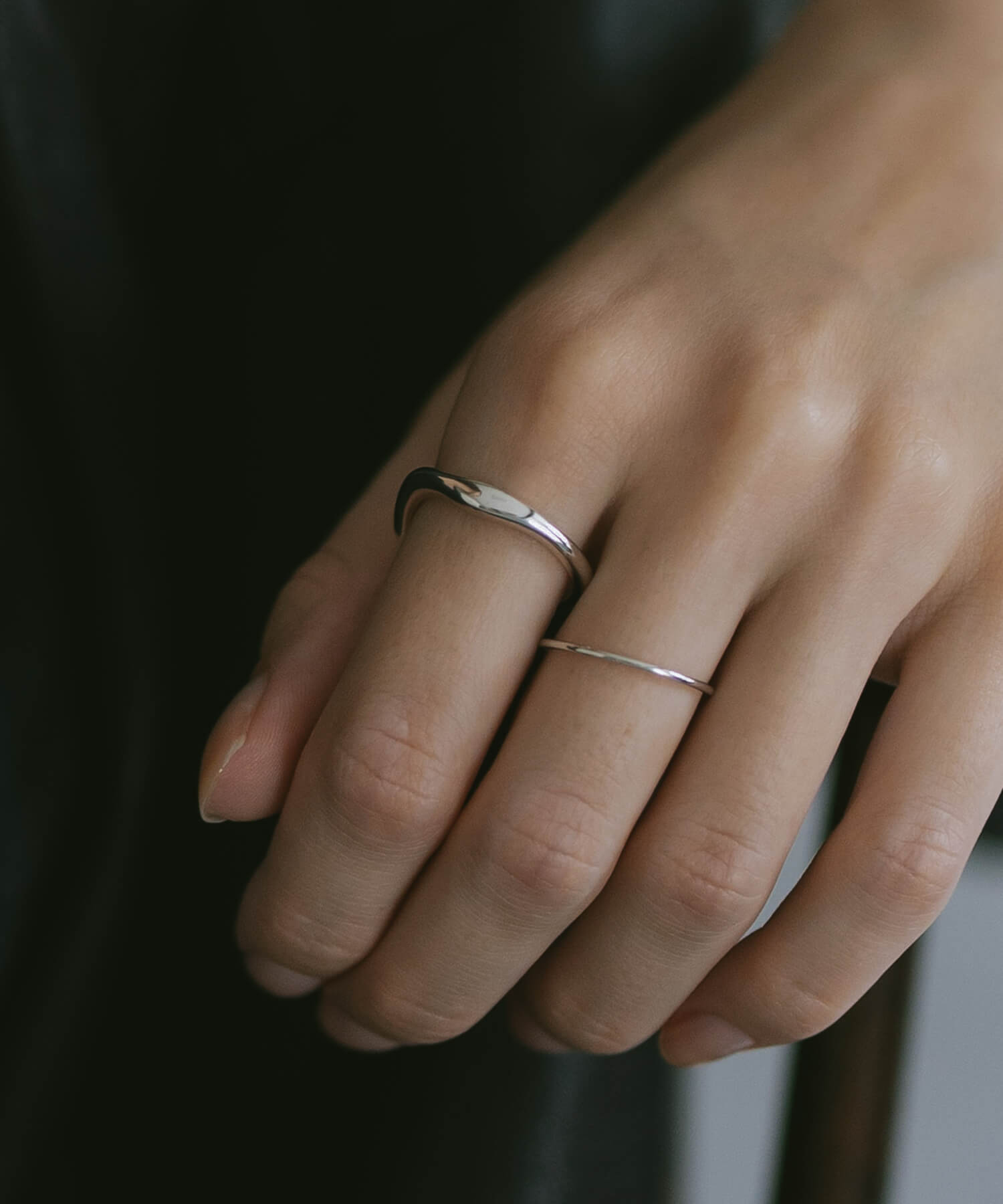 925 Sterling Silver Wave Ring | LOROC
