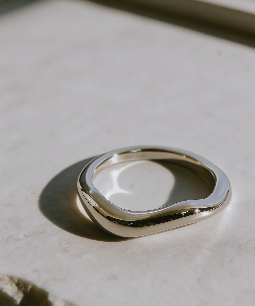 925 Sterling Silver Wave Ring | LOROC