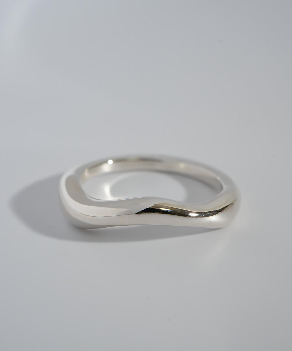 925 Sterling Silver Wave Ring | LOROC