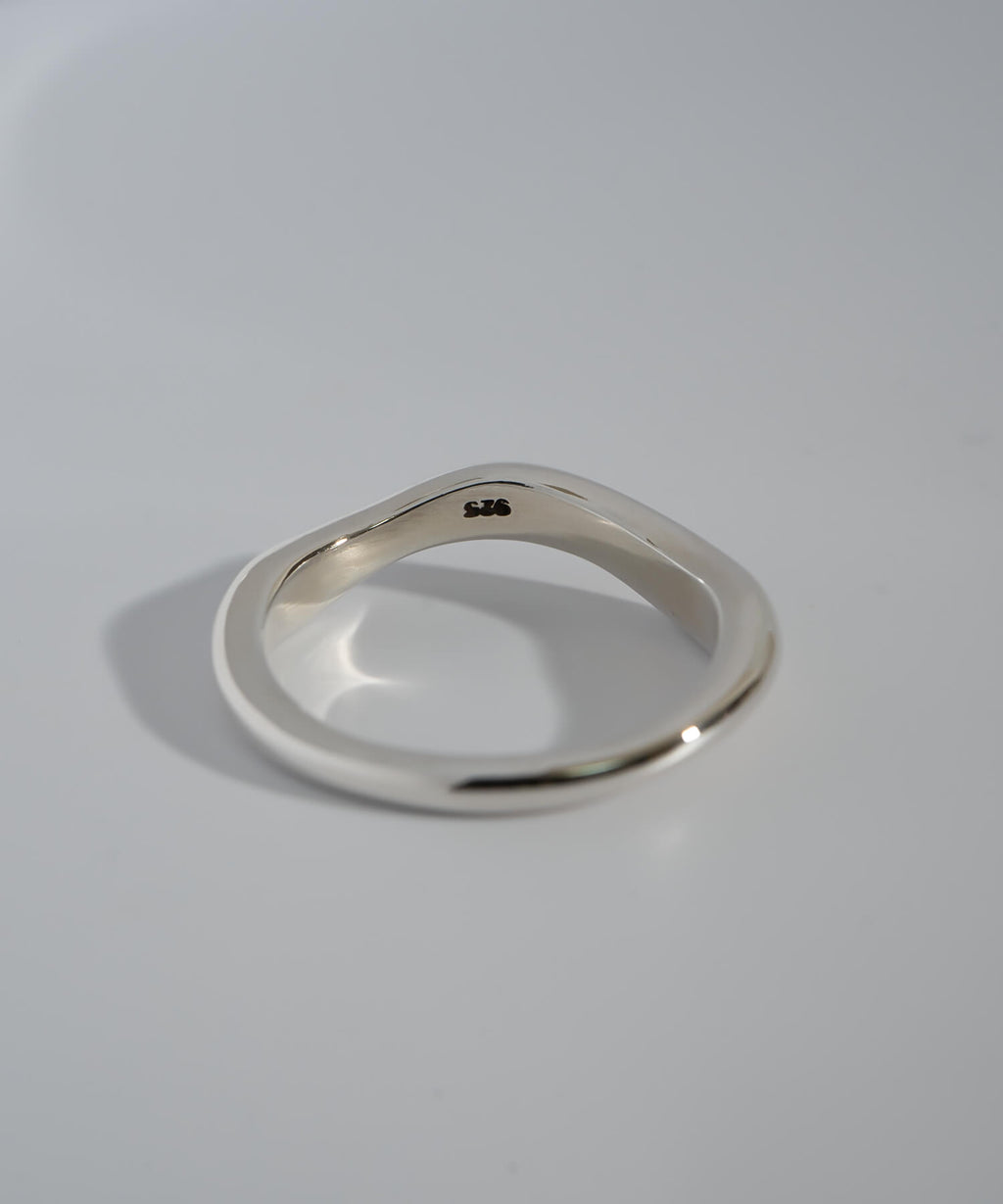 925 Sterling Silver Wave Ring | LOROC