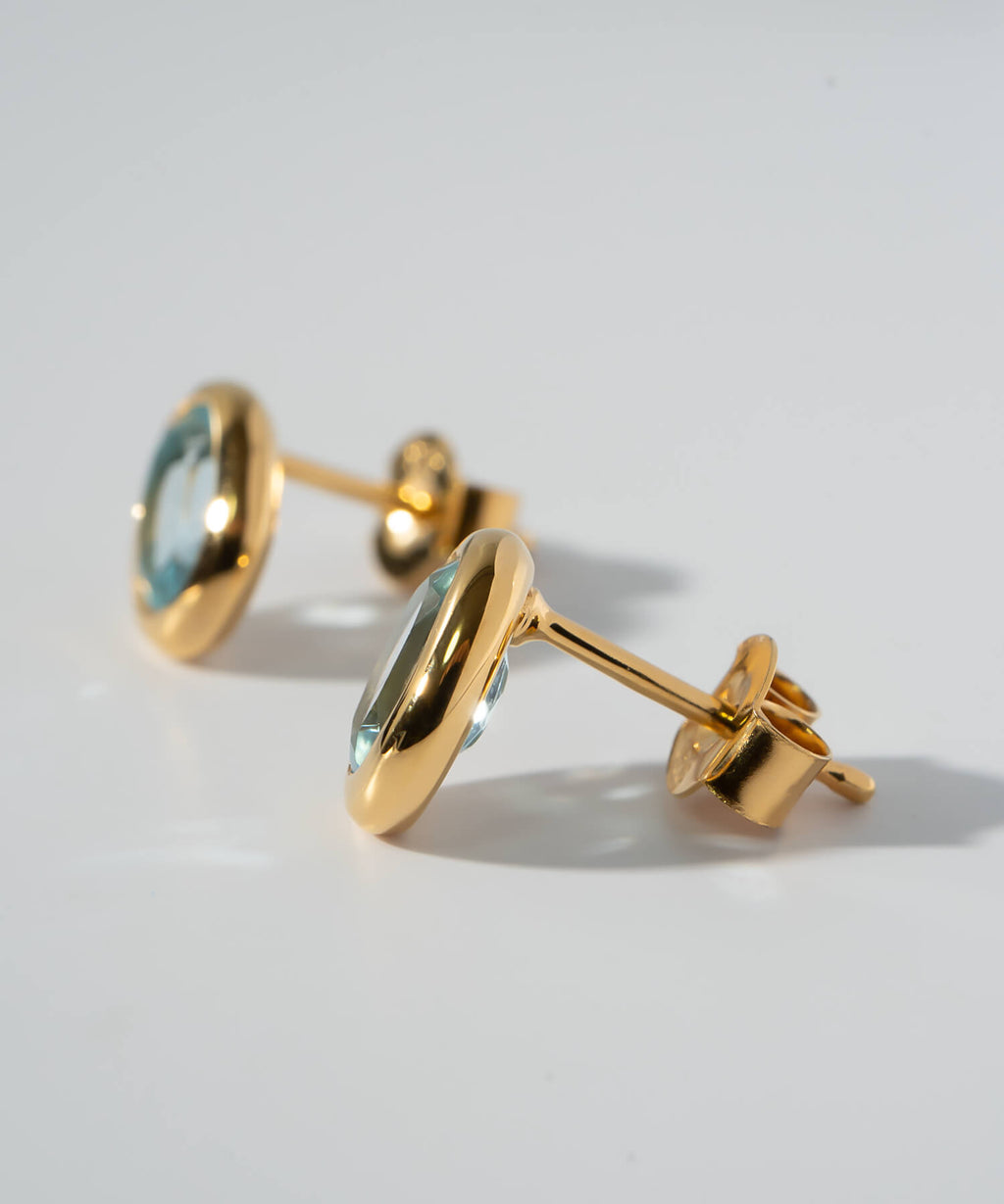 Rhodos Gem Drop Earring | LUZINE