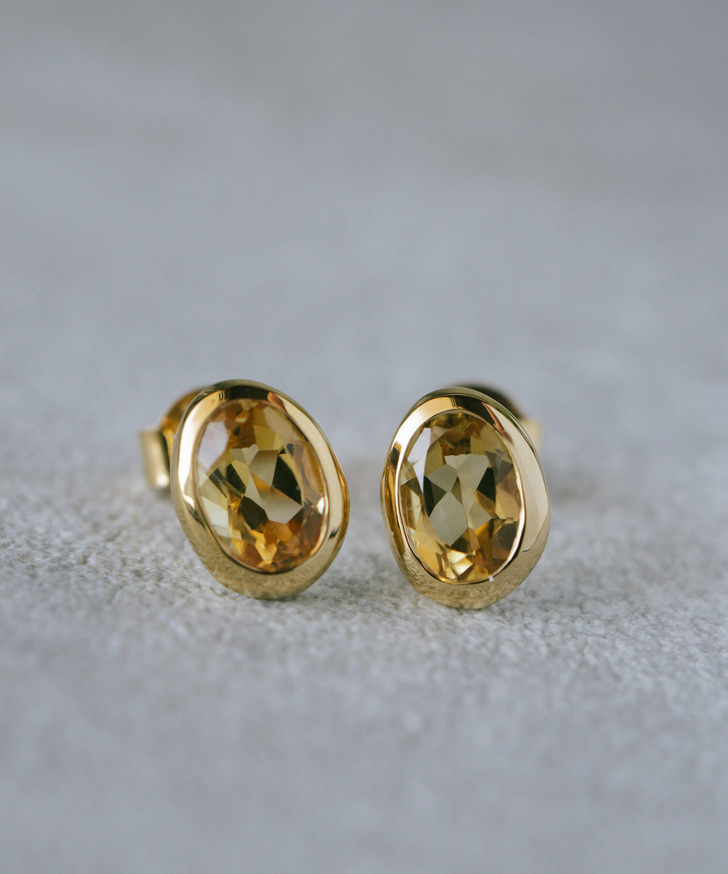 Rhodos Gem Drop Earring | LUZINE