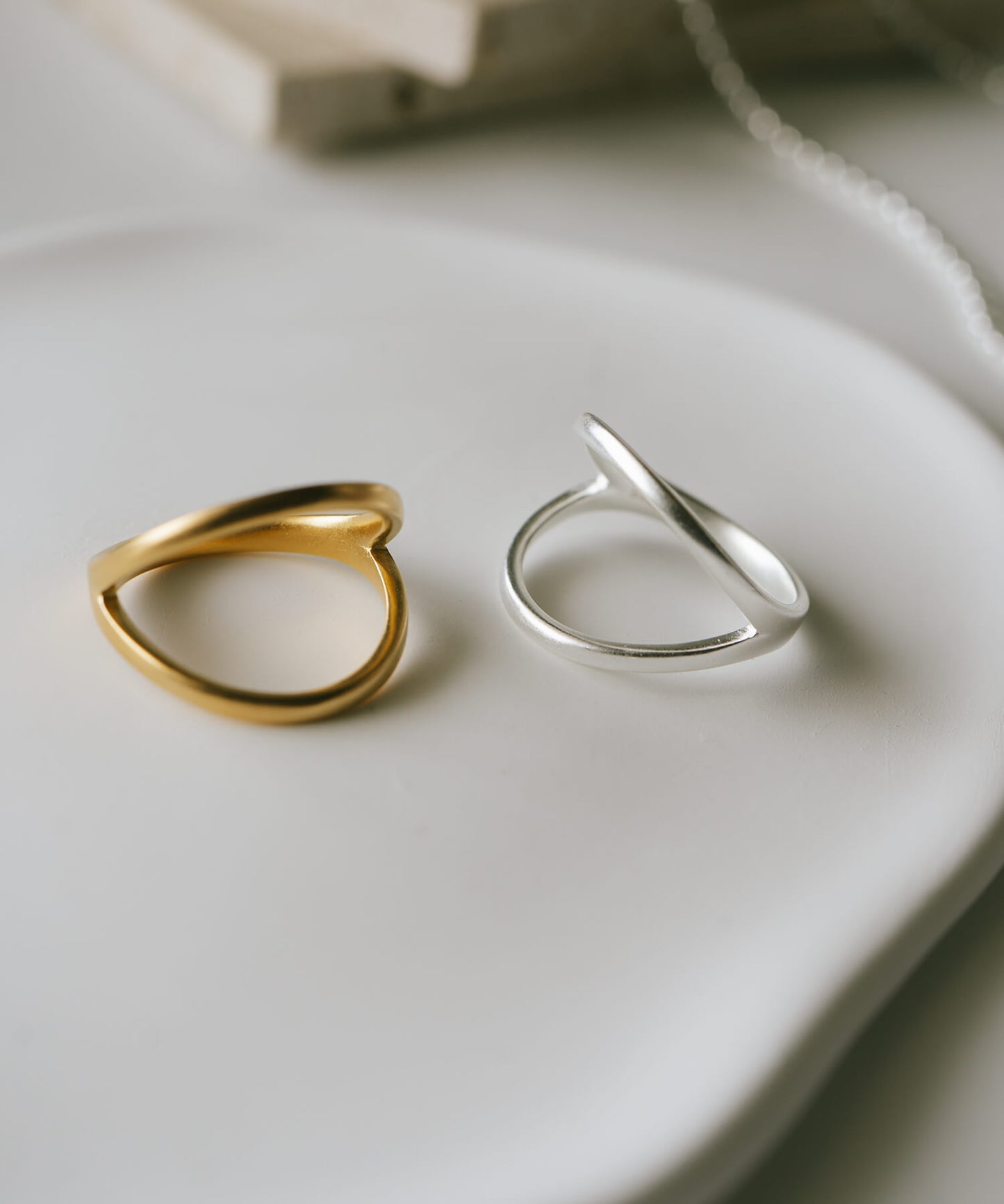 Silver925 Double Line Ring | MARKT