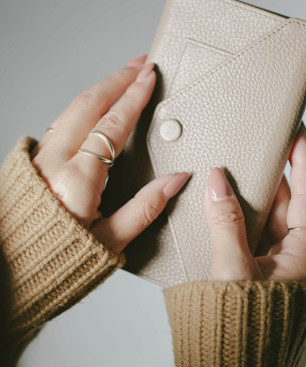 18K Gold Plated Sterling Silver Double Line Ring | MARKT