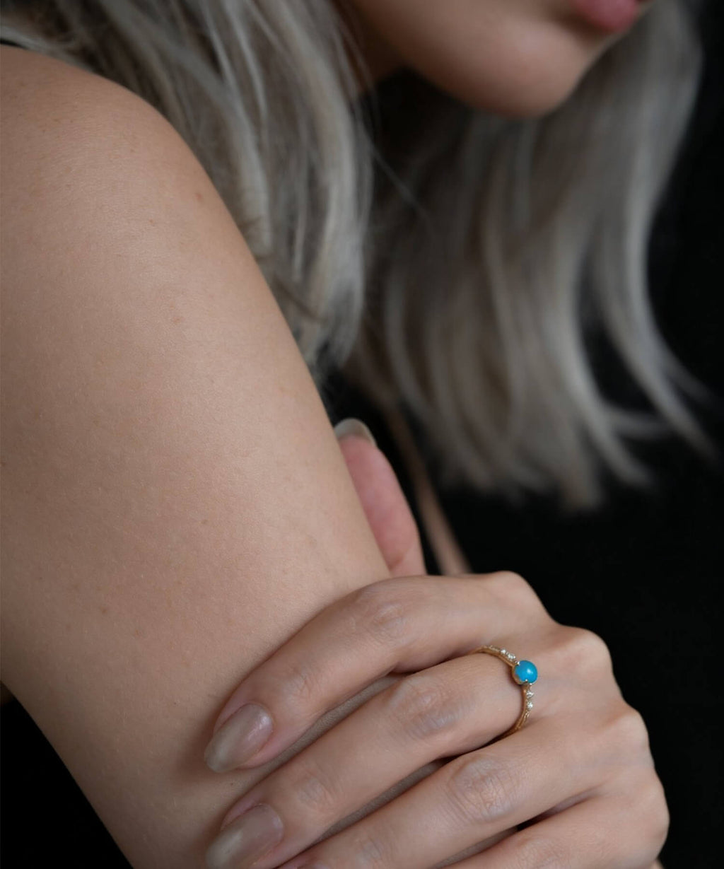 K10 LUCENT CABOCHON RING | MARTIA RING