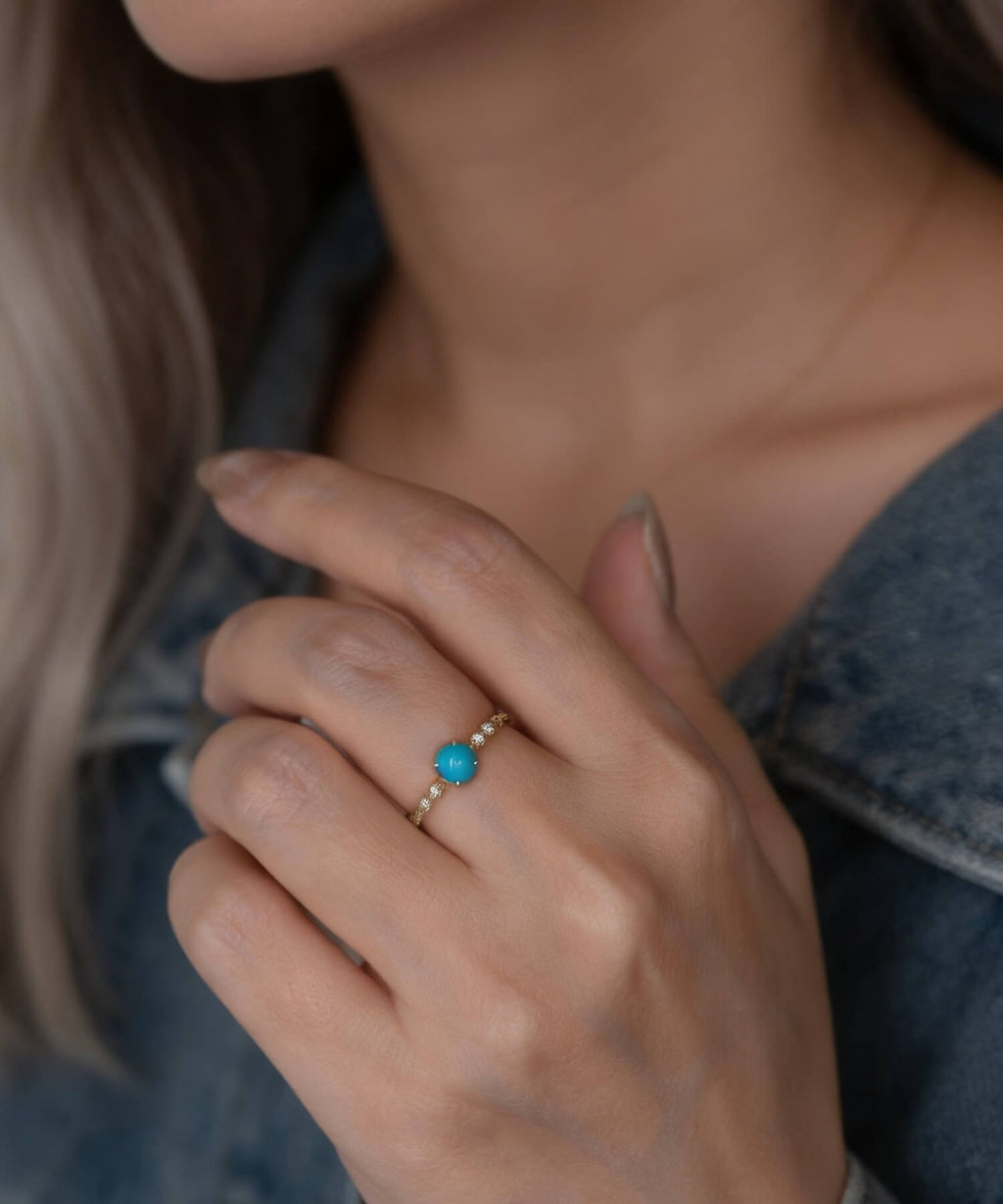 K10 LUCENT CABOCHON RING | MARTIA RING