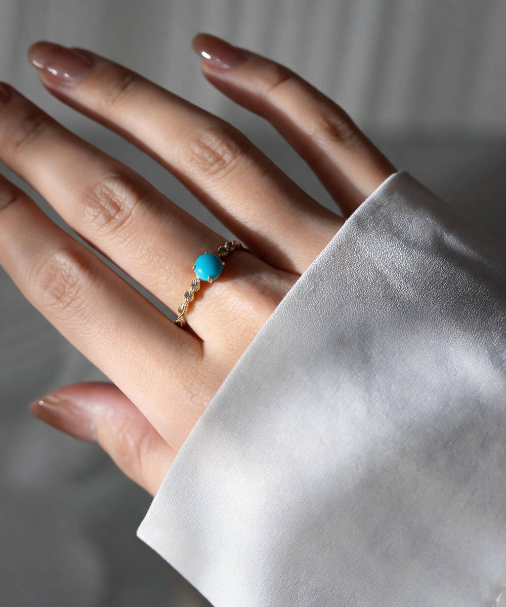 K10 LUCENT CABOCHON RING | MARTIA RING