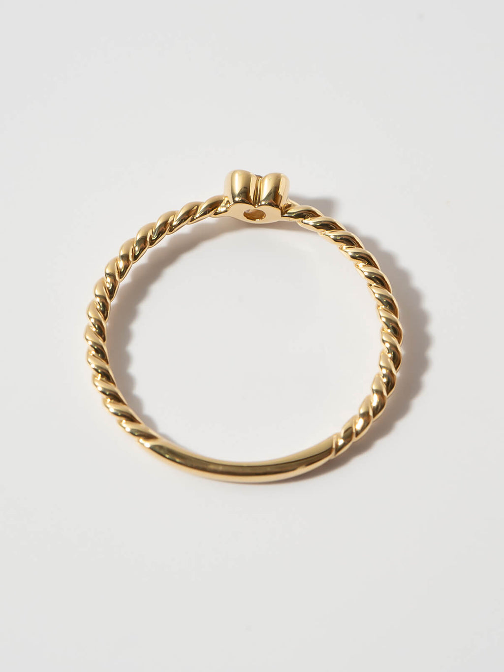 18K Gold Calyx Diamond Ring | MEON
