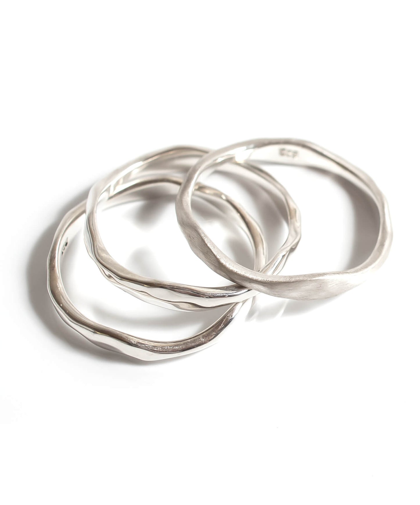 Silver925 3 Layerd Wavy Ring | MERV