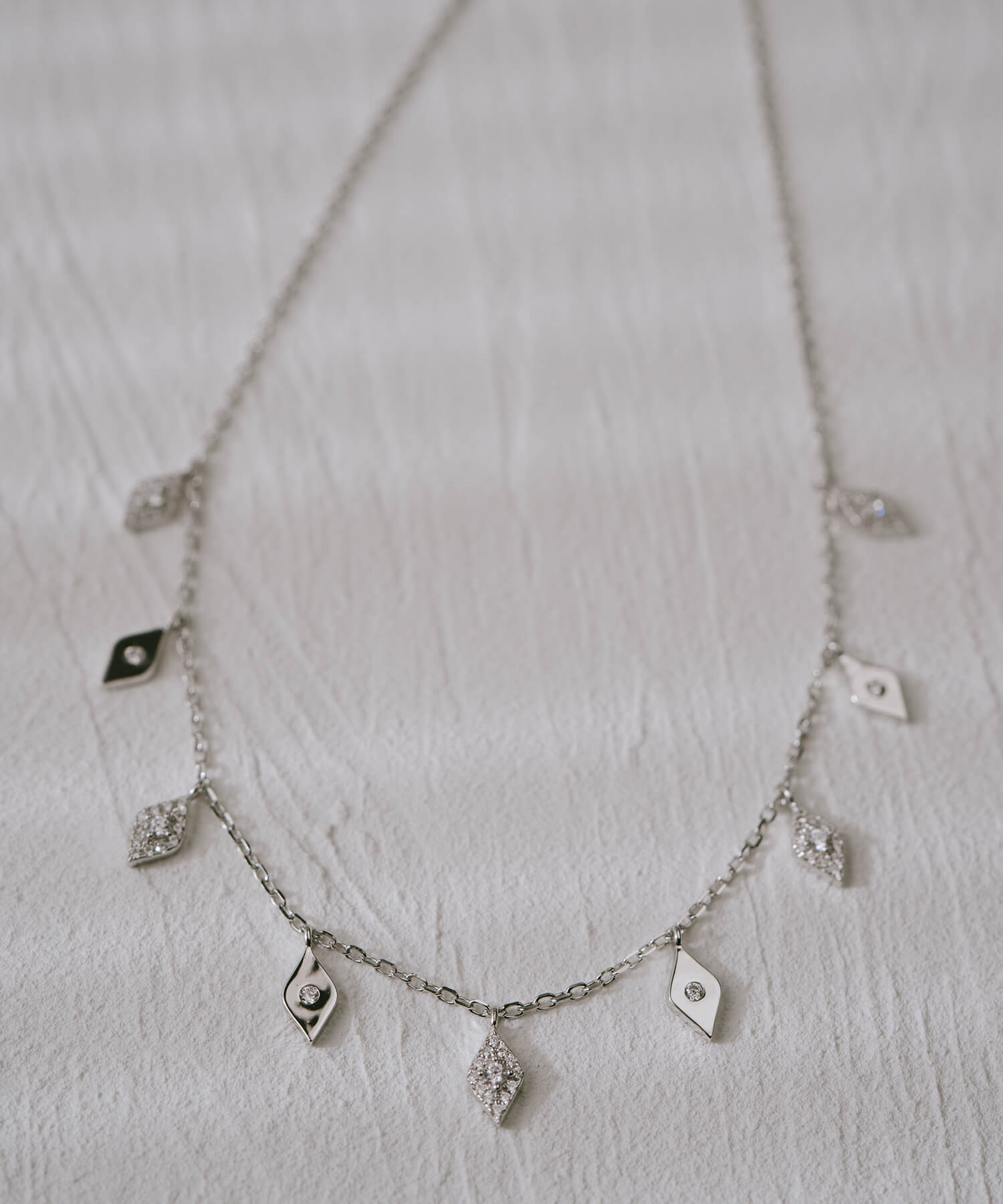 18K Gold Plated Sterling Silver Tinkle Choker Necklace | MIGELLA-DIA