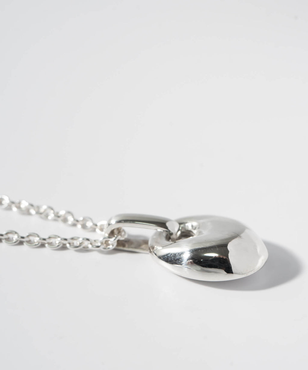 A Seed of Elegance Blooming in 18K Gold Plated Sterling Silver Necklace | MILIA