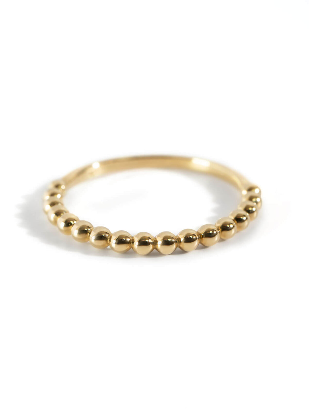 10K Gold Milgrain Delicate Ring | MILNE