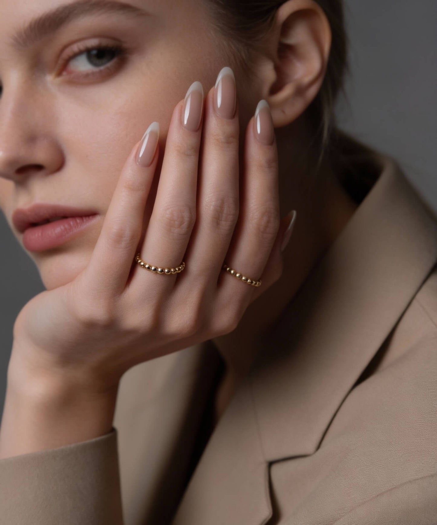 K10 Milgrain Delicate Ring | MILNE RING