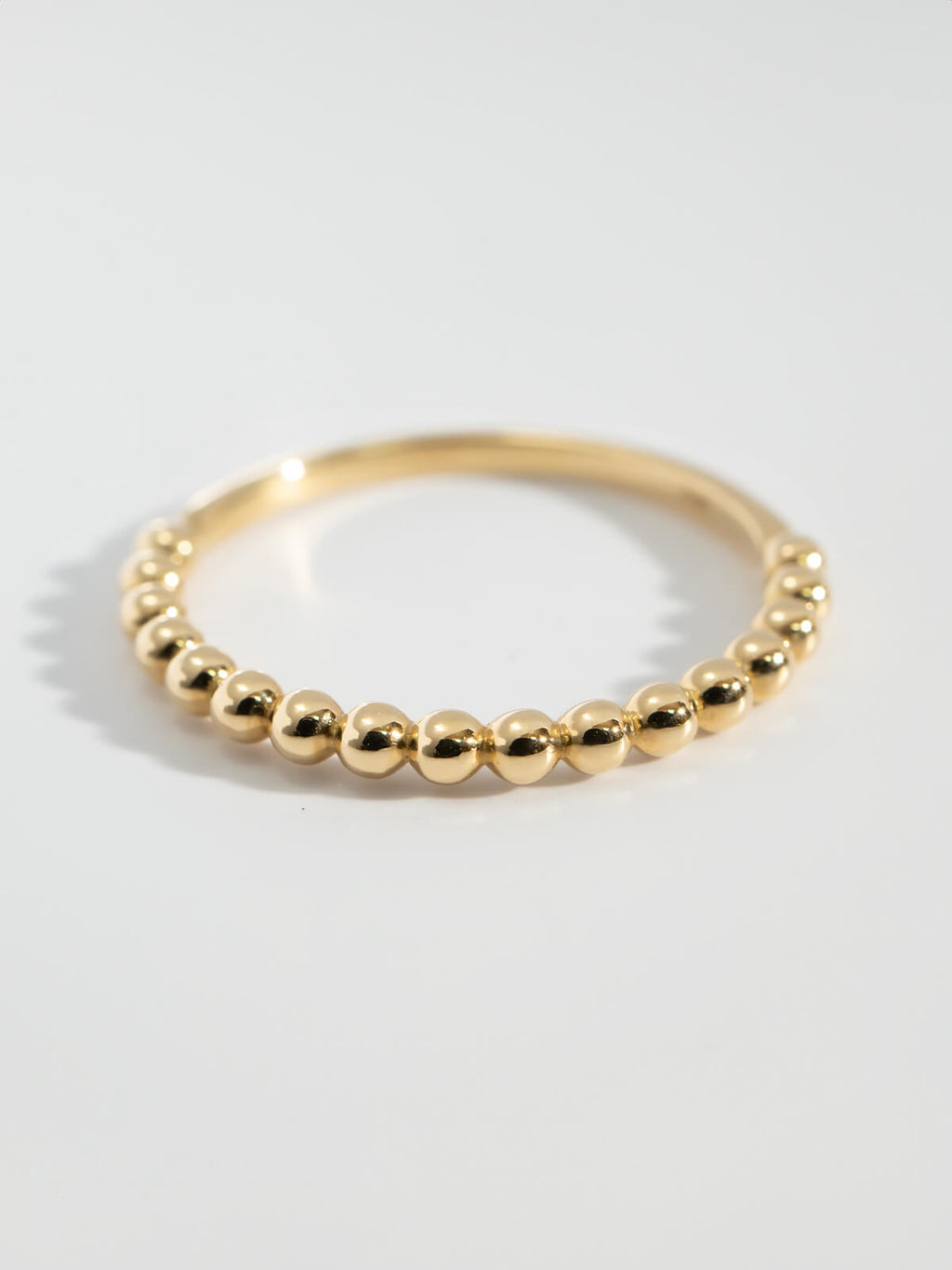 10K Gold Milgrain Delicate Ring | MILNE