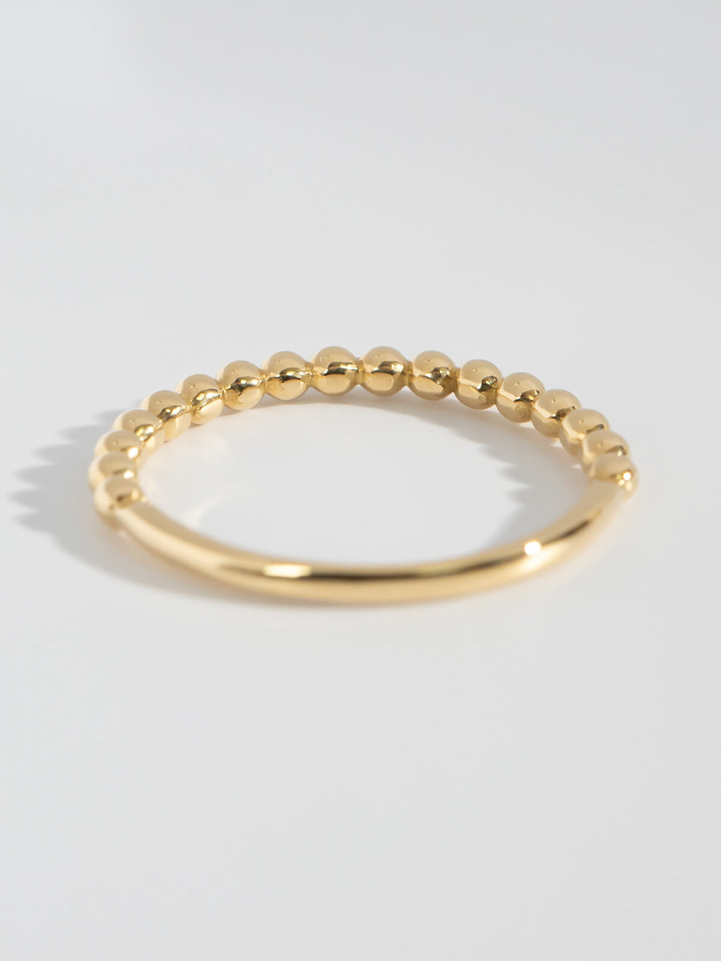 10K Gold Milgrain Delicate Ring | MILNE
